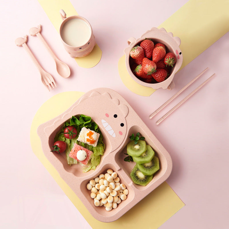 True Bub™ Dinosaur Wonder - Baby Tableware Children's Chopstick Dinnerware Set