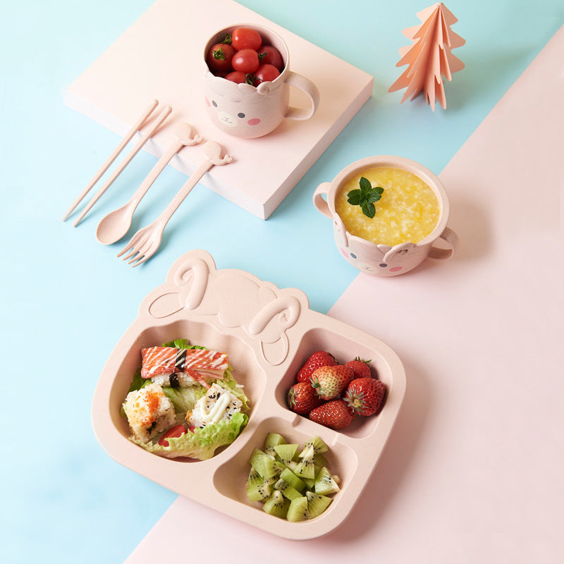 True Bub™ Dinosaur Wonder - Baby Tableware Children's Chopstick Dinnerware Set