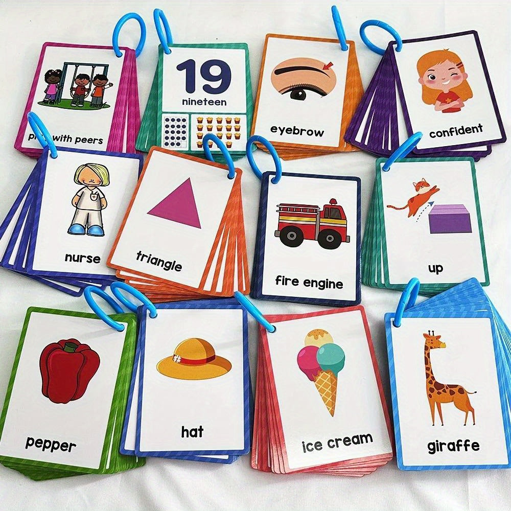 True Bub™ FlashTastic - Themed Educational Flash Cards 12pk