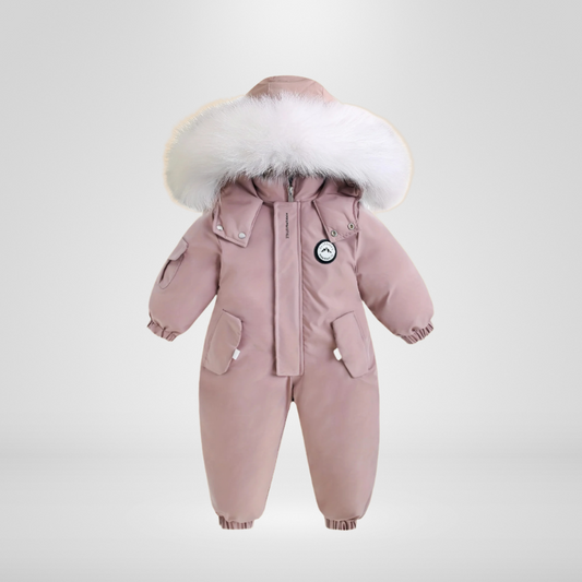 True Bub™ Snug Me Up - Winter Hooded Baby Jacket - Thickened Fleece-Lined Unisex
