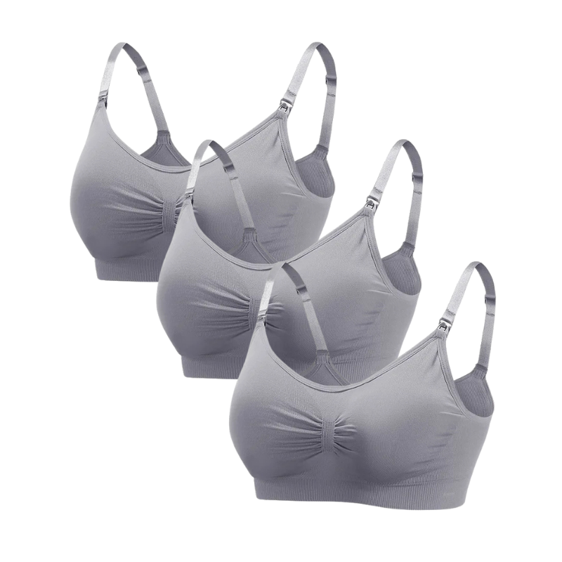 True Bub™ Wireless Supportive Maternity Bra for Breastfeeding Nursing 1-3pk