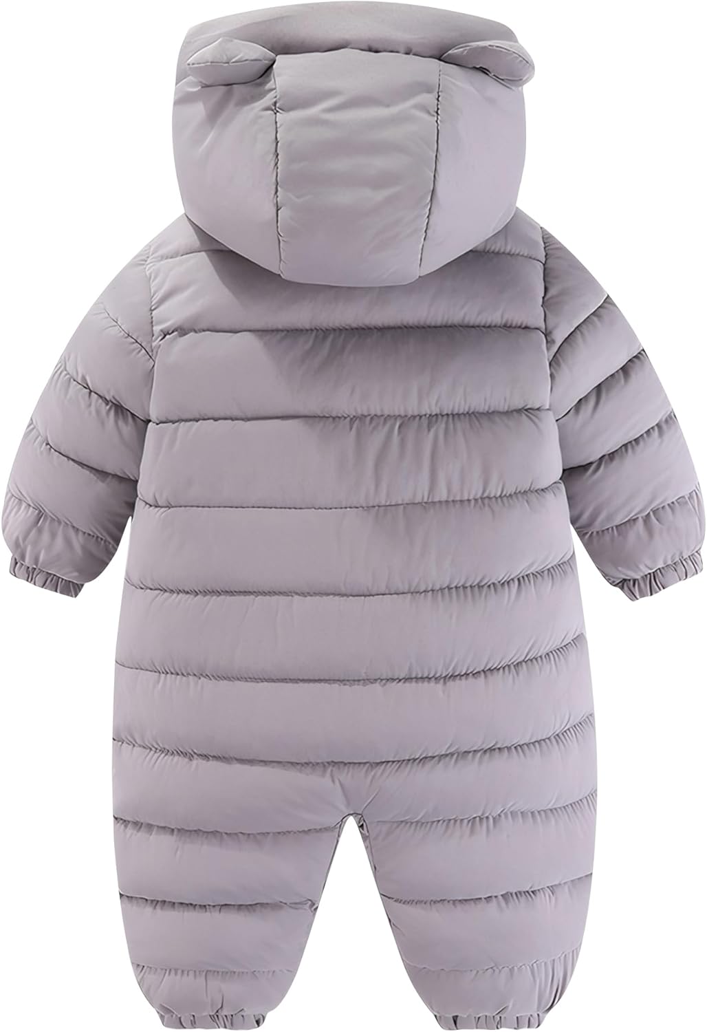 True Bub™ Baby Insulated Winter Snowsuit Double Zips Hooded Romper Fleece Warm Jumpsuit