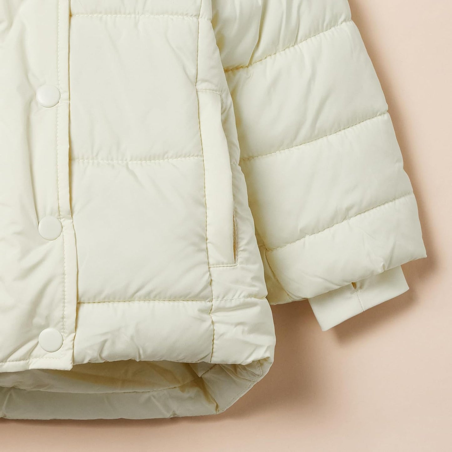 True Bub™ Essentials Girls' Insulated Heavyweight Hooded Puffer Jacket
