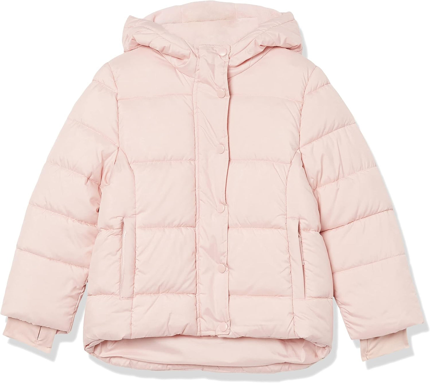 True Bub™ Essentials Girls' Insulated Heavyweight Hooded Puffer Jacket
