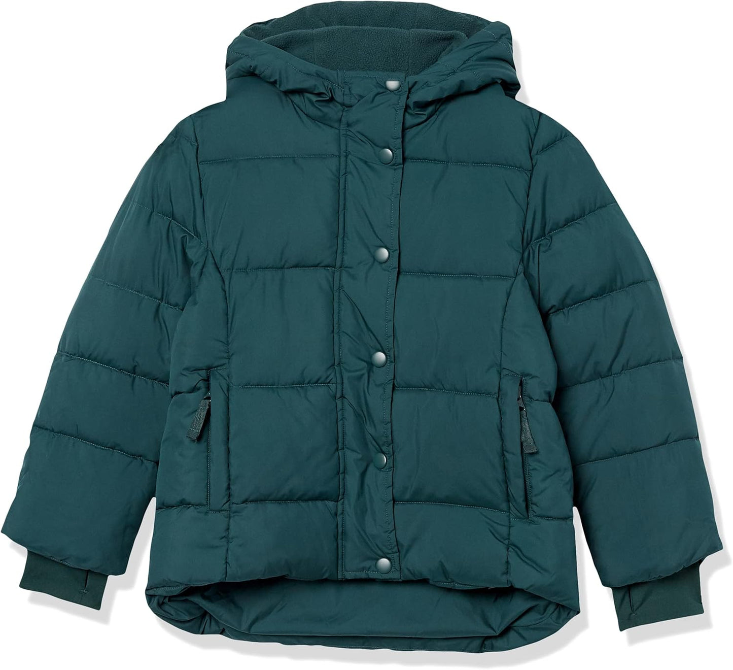 True Bub™ Essentials Girls' Insulated Heavyweight Hooded Puffer Jacket