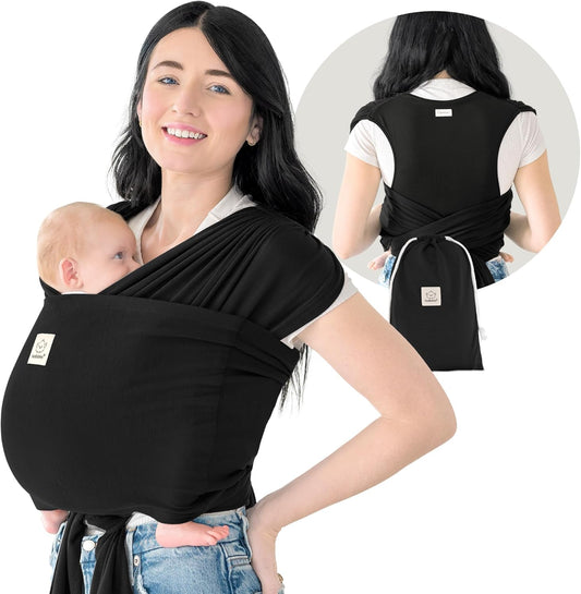 True Bub™ Keah Baby Wrap-Carrier Ergonomic Design