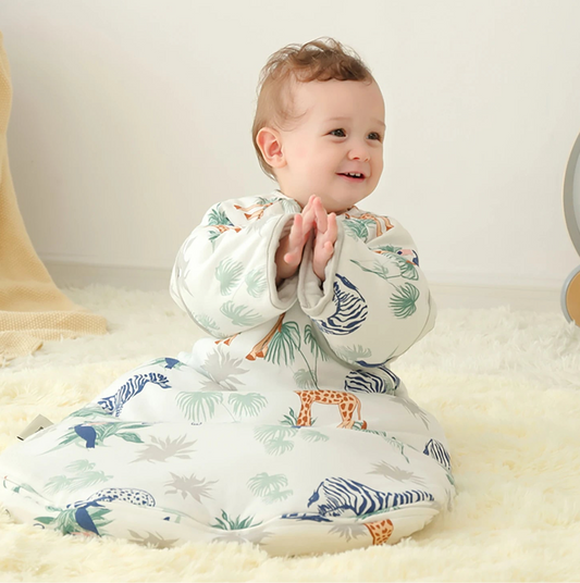 True Bub™ CozyNest - Warm Lined Sleeping Bags Autumn Winter 5-18M
