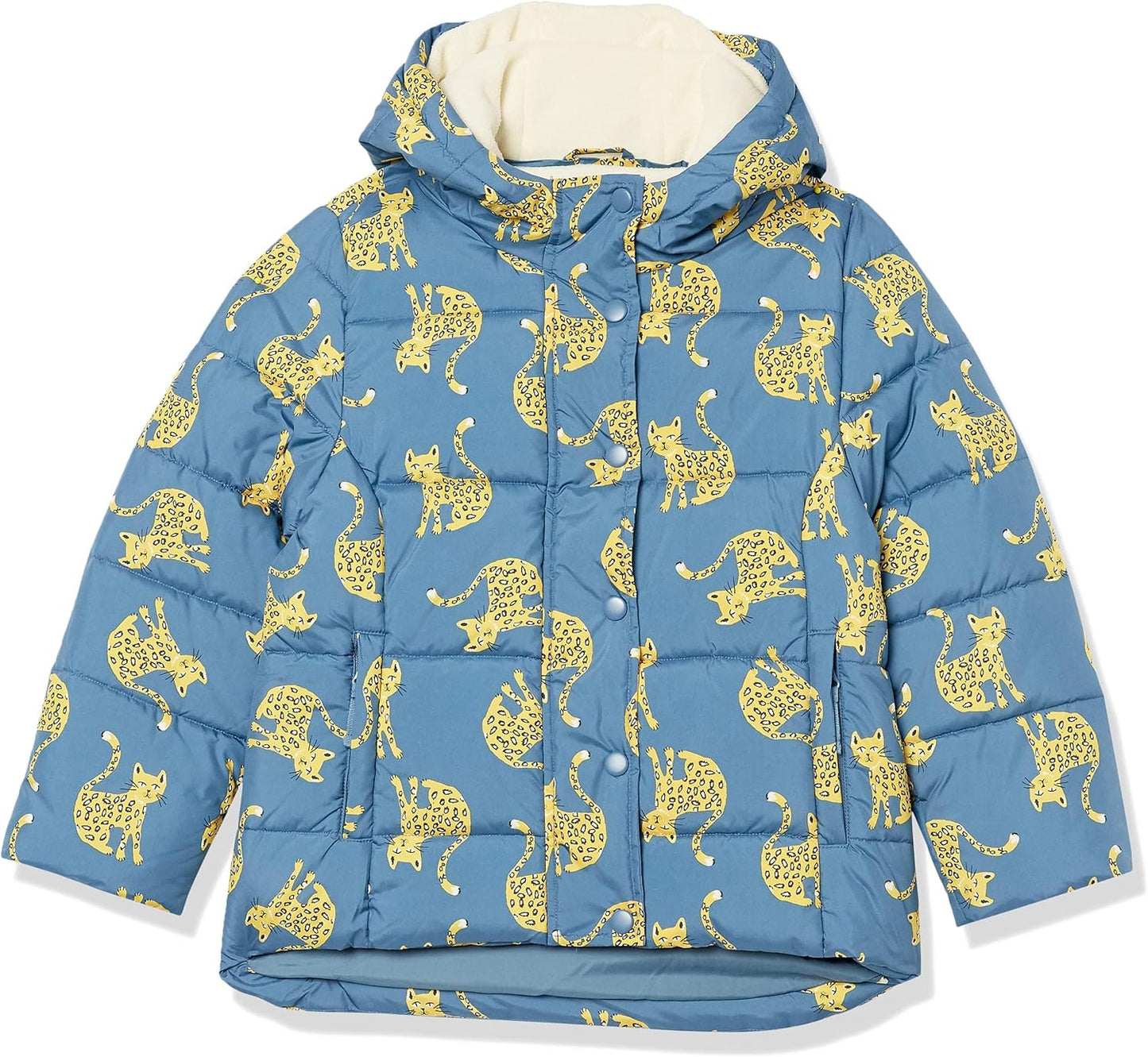 True Bub™ Essentials Girls' Insulated Heavyweight Hooded Puffer Jacket