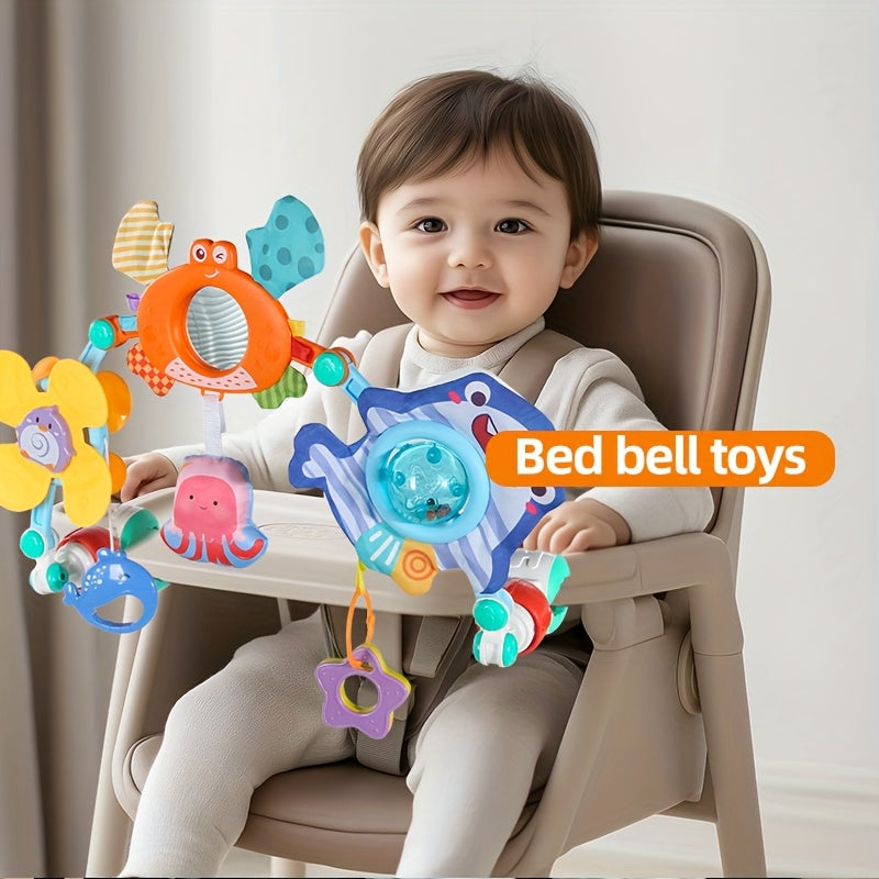 True Bub™ OceanBells  - Baby Travel Rattle Toy