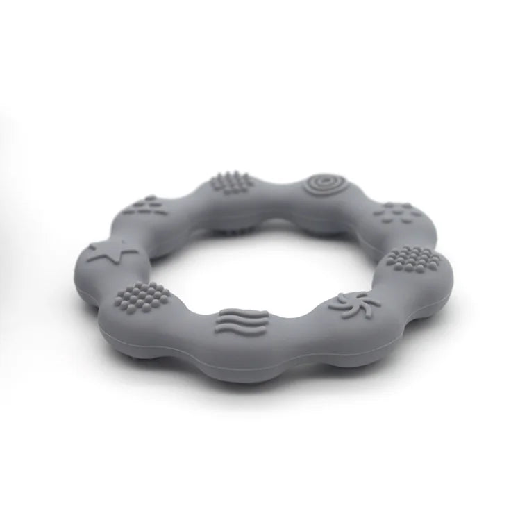 True Bub™ Food Grade BPA Free Baby Gum Soothing Teething Rings