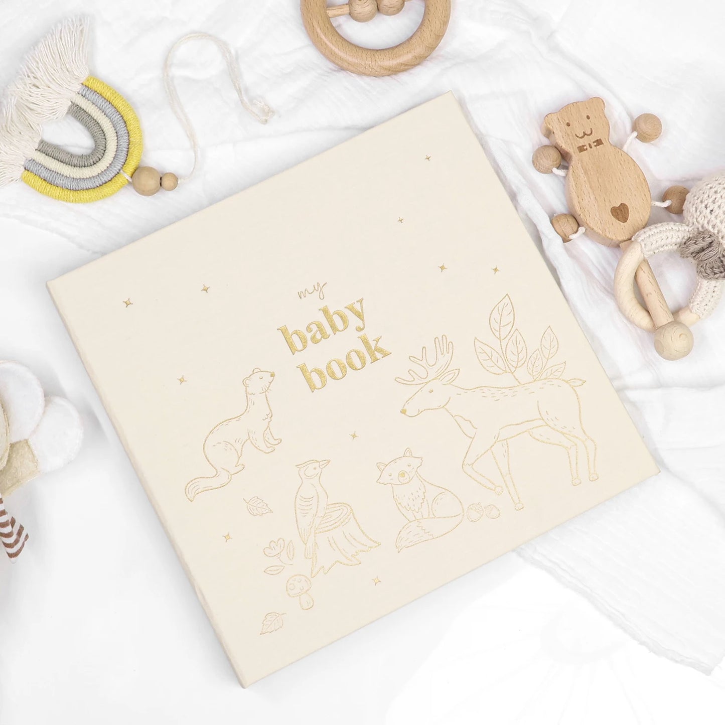 True Bub™ Baby Keepsake First Year Milestone Memory Book