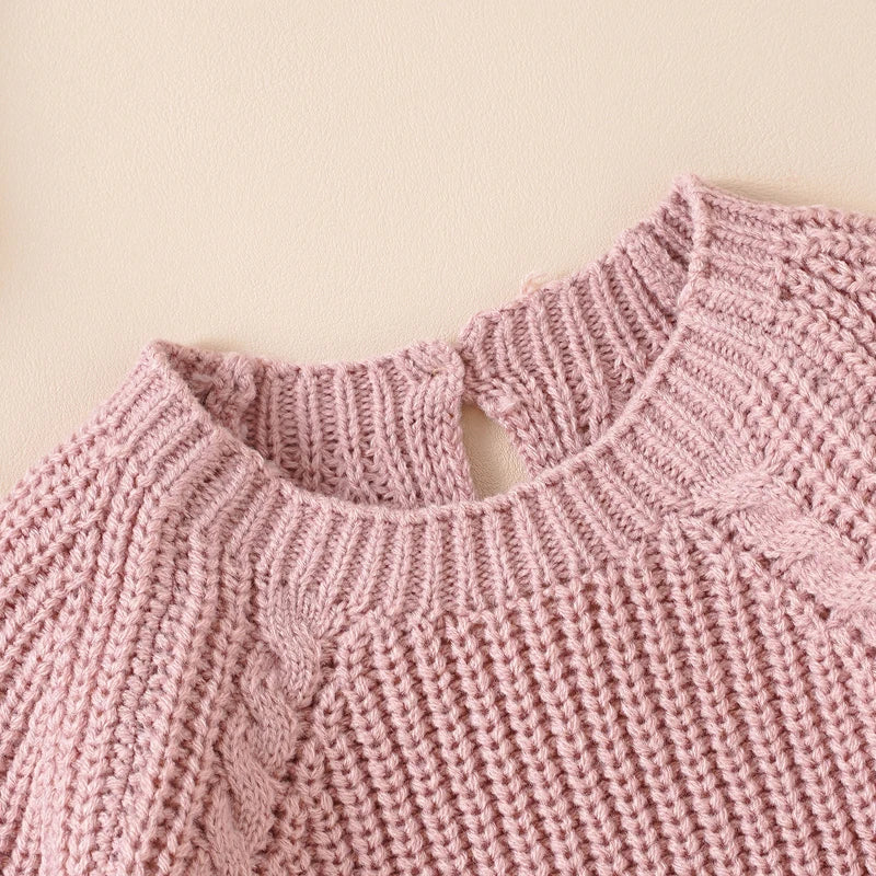 True Bub™ Knit - Baby Body Knit Body Suit Romper with Beanie