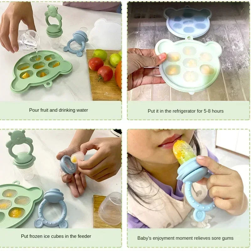 True Bub™ Baby Taste Sensory Set - Silicone Mould Set