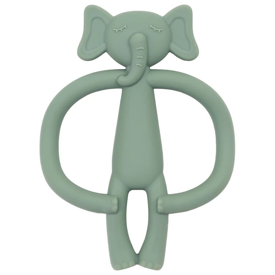 True Bub™ Food Grade BPA Free Elephant Bunny Oral Health Care Baby Teething Toy