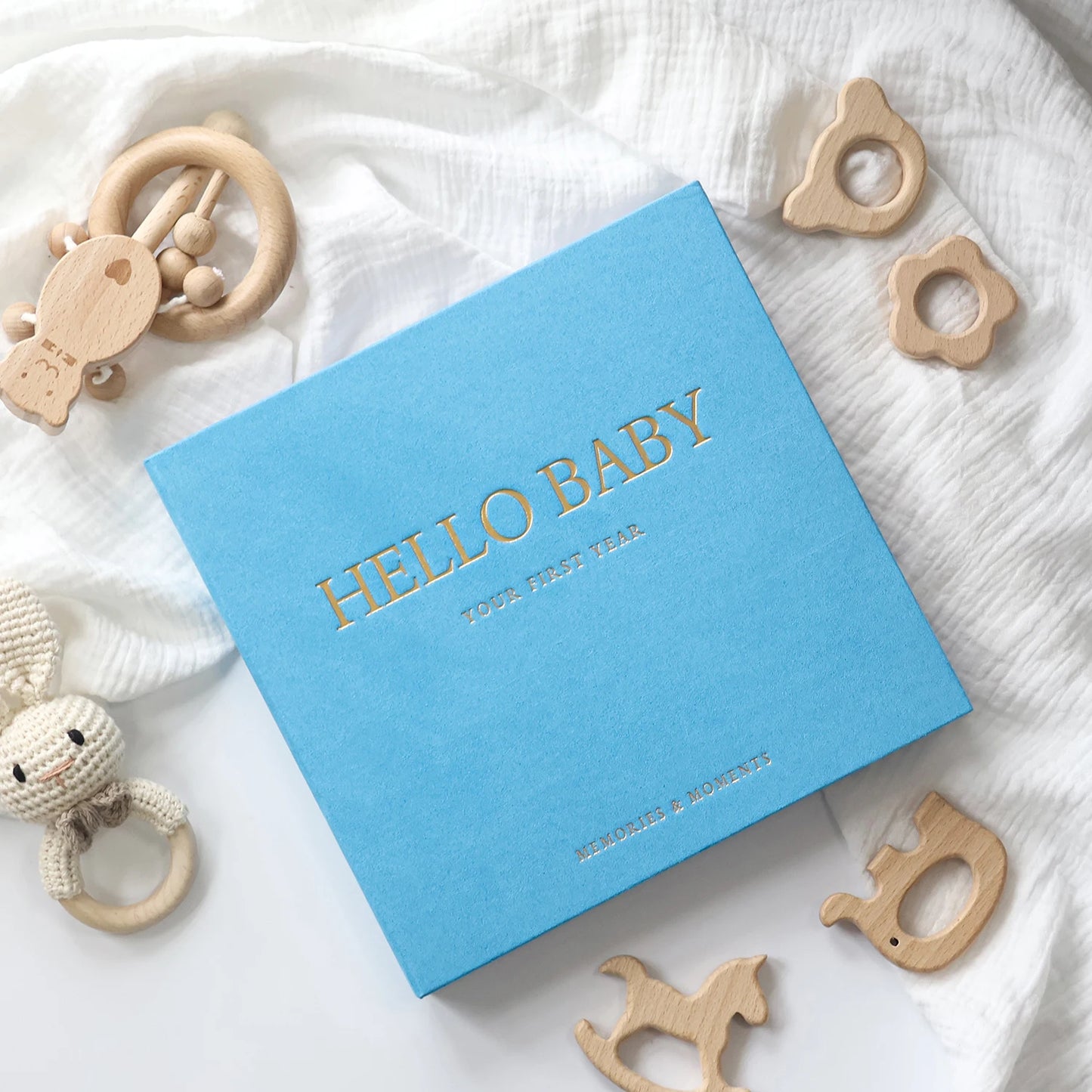 True Bub™ Baby Keepsake First Year Milestone Memory Book