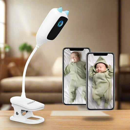 True Bub™ HD Baby Monitor Crying Detection 4MP 2K WiFi 360 Degree Rotating Camera