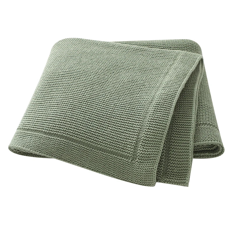True Bub™ All Seasons Baby Blankets Multi Purpose Cotton Newborn Swaddle Wrap 100x80cm