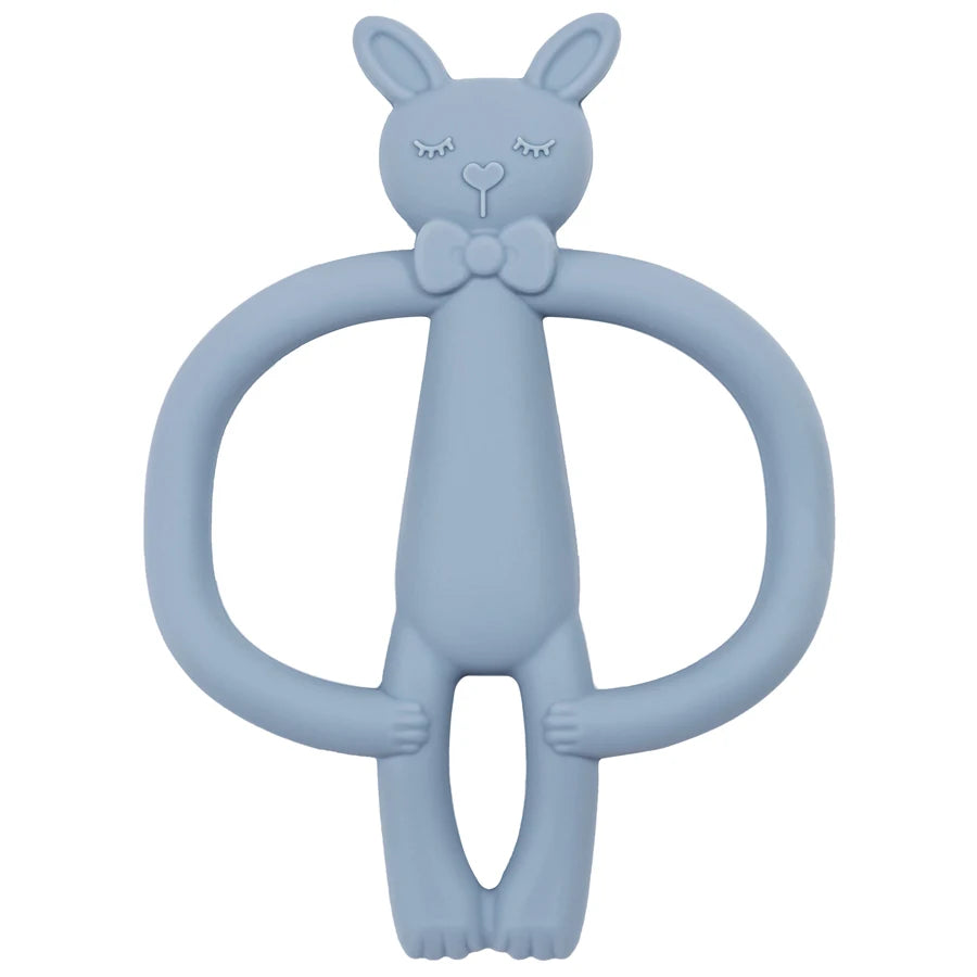 True Bub™ Food Grade BPA Free Elephant Bunny Oral Health Care Baby Teething Toy