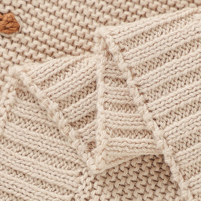 True Bub™ Knitted Newborn Infant Ultra-Soft Cotton Blanket Swaddle Wrap Comforter 90x70cm
