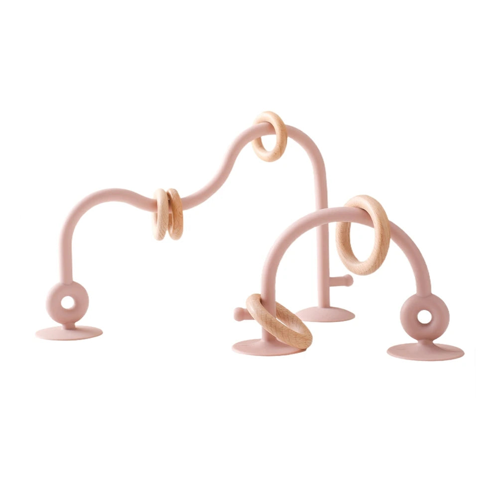 True Bub™ Food Grade BPA Free Silicone Educational Infant Montessori Teething Toy Track Maze