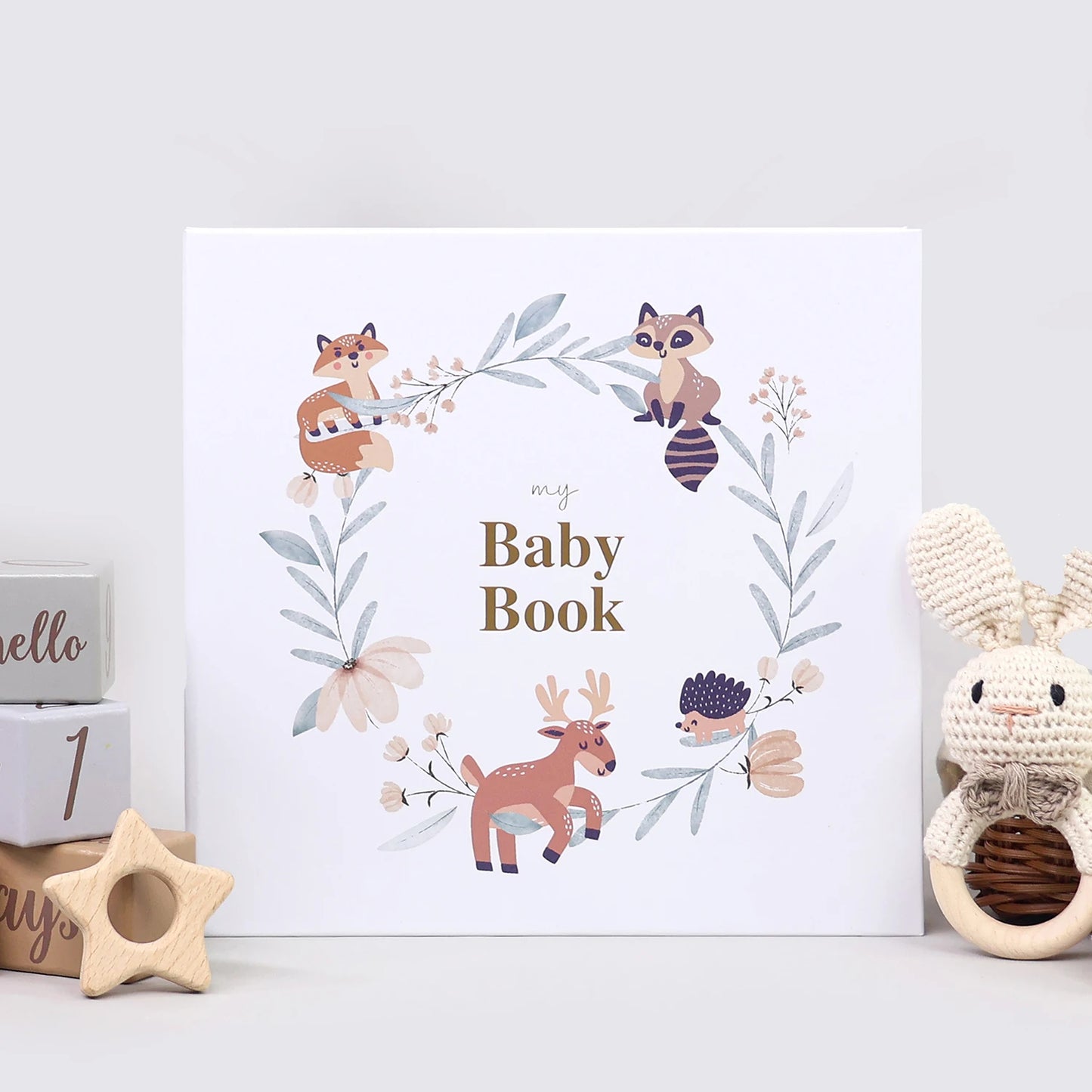 True Bub™ Baby Keepsake First Year Milestone Memory Book