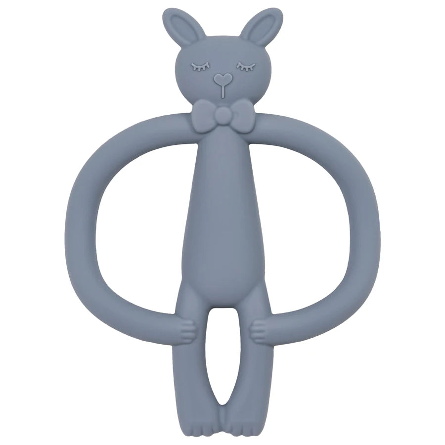 True Bub™ Food Grade BPA Free Elephant Bunny Oral Health Care Baby Teething Toy