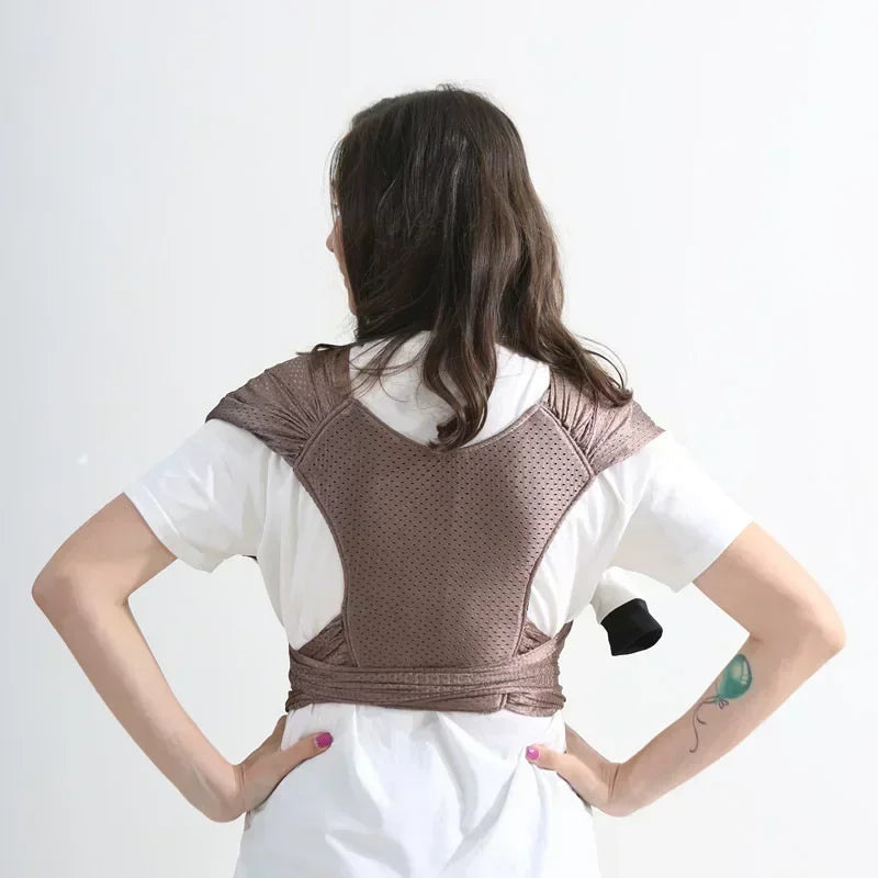 True Bub™ Keah Baby Wrap-Carrier Ergonomic Design