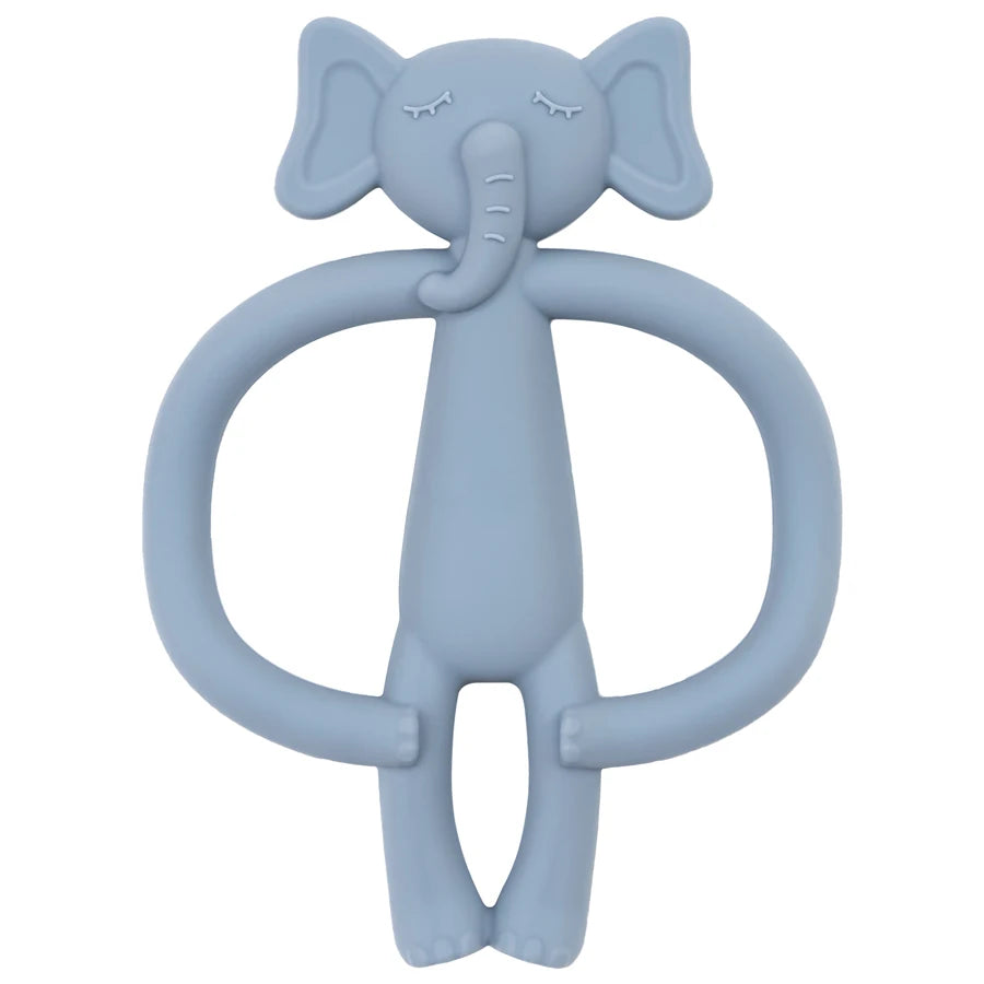 True Bub™ Food Grade BPA Free Elephant Bunny Oral Health Care Baby Teething Toy