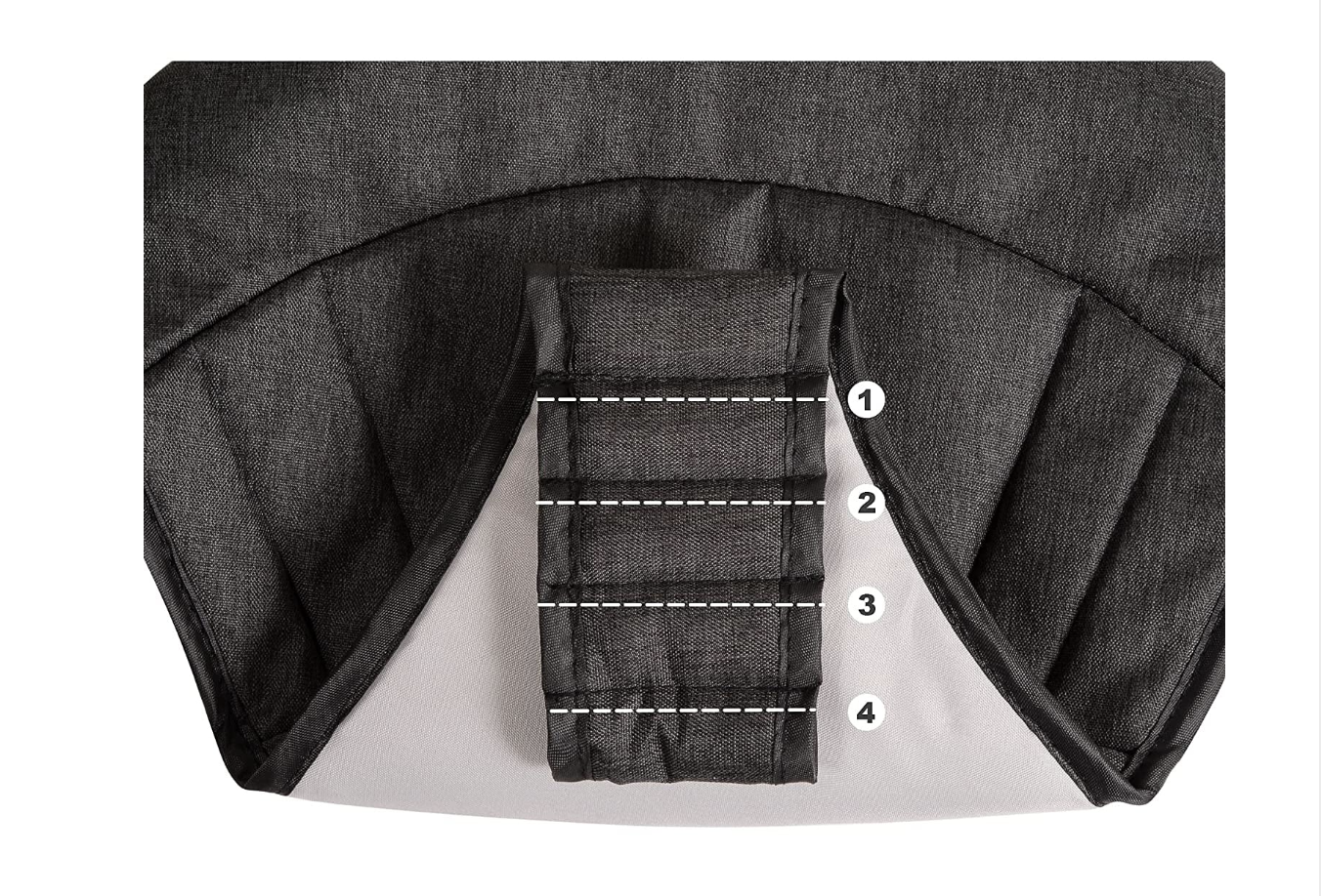 True Bub™ Grow With Me Foldable Anti-Rollover (4-Gear) Height Adjustable Baby Walker