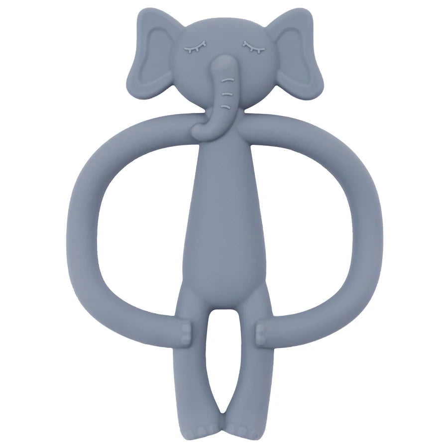 True Bub™ Food Grade BPA Free Elephant Bunny Oral Health Care Baby Teething Toy