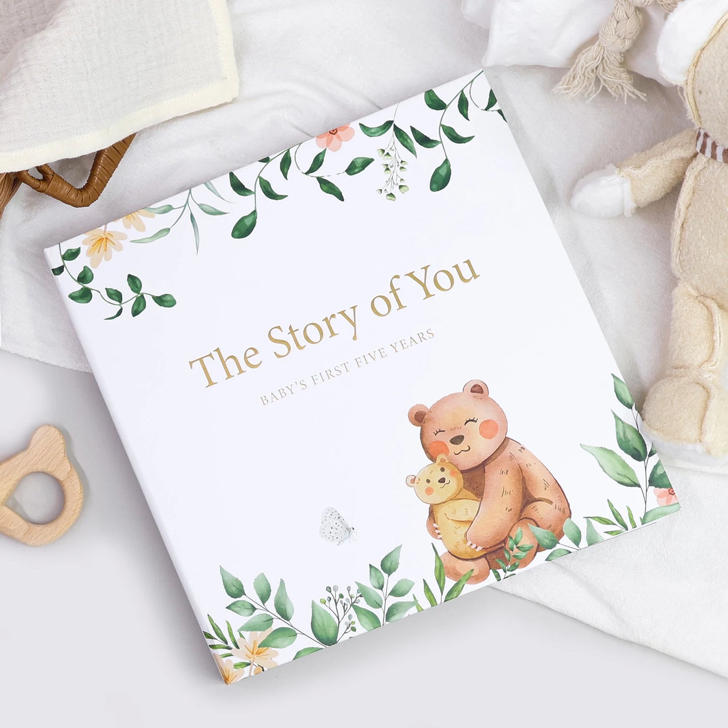 True Bub™ Baby Keepsake First Year Milestone Memory Book