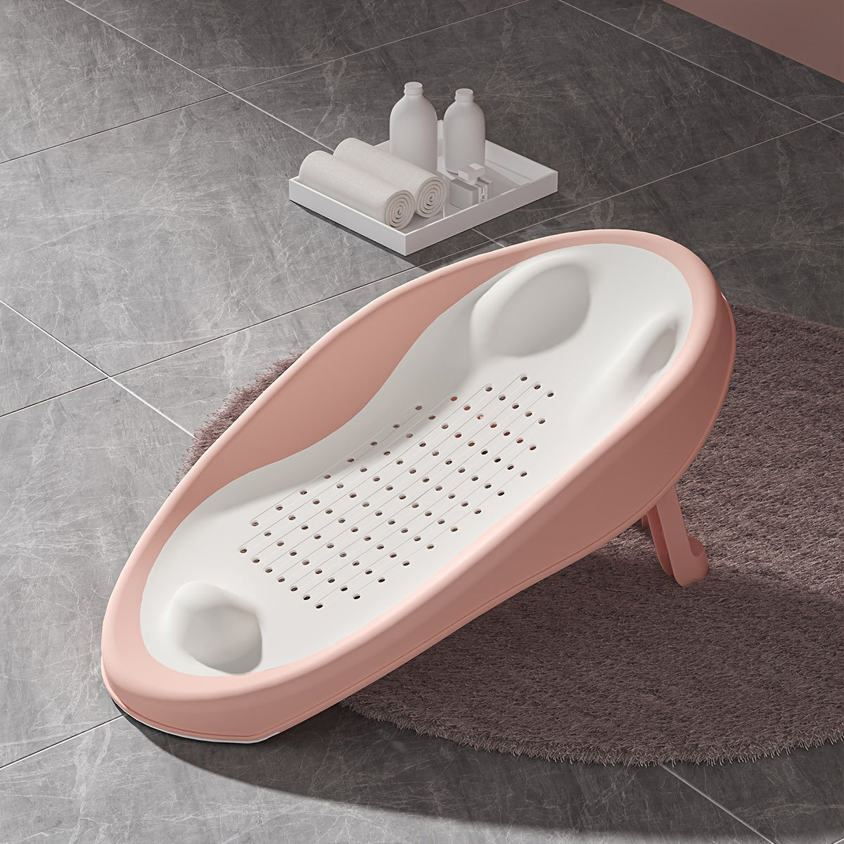 True Bub™ Porta Bath Bud - Baby Bath & Shower Support