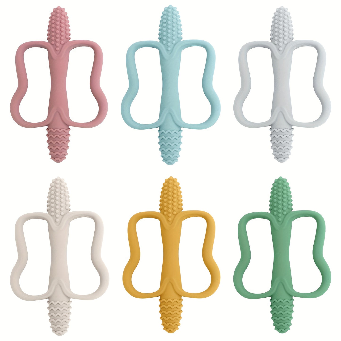 True Bub™ Grippy Pal - Food Grade Silicone Teething Toy
