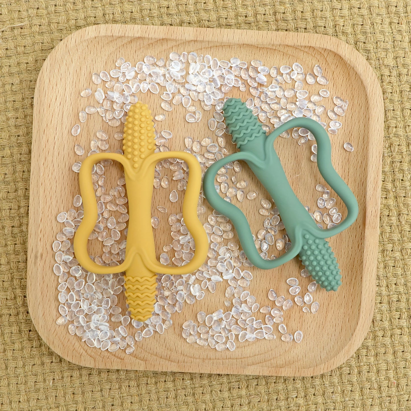True Bub™ Grippy Pal - Food Grade Silicone Teething Toy