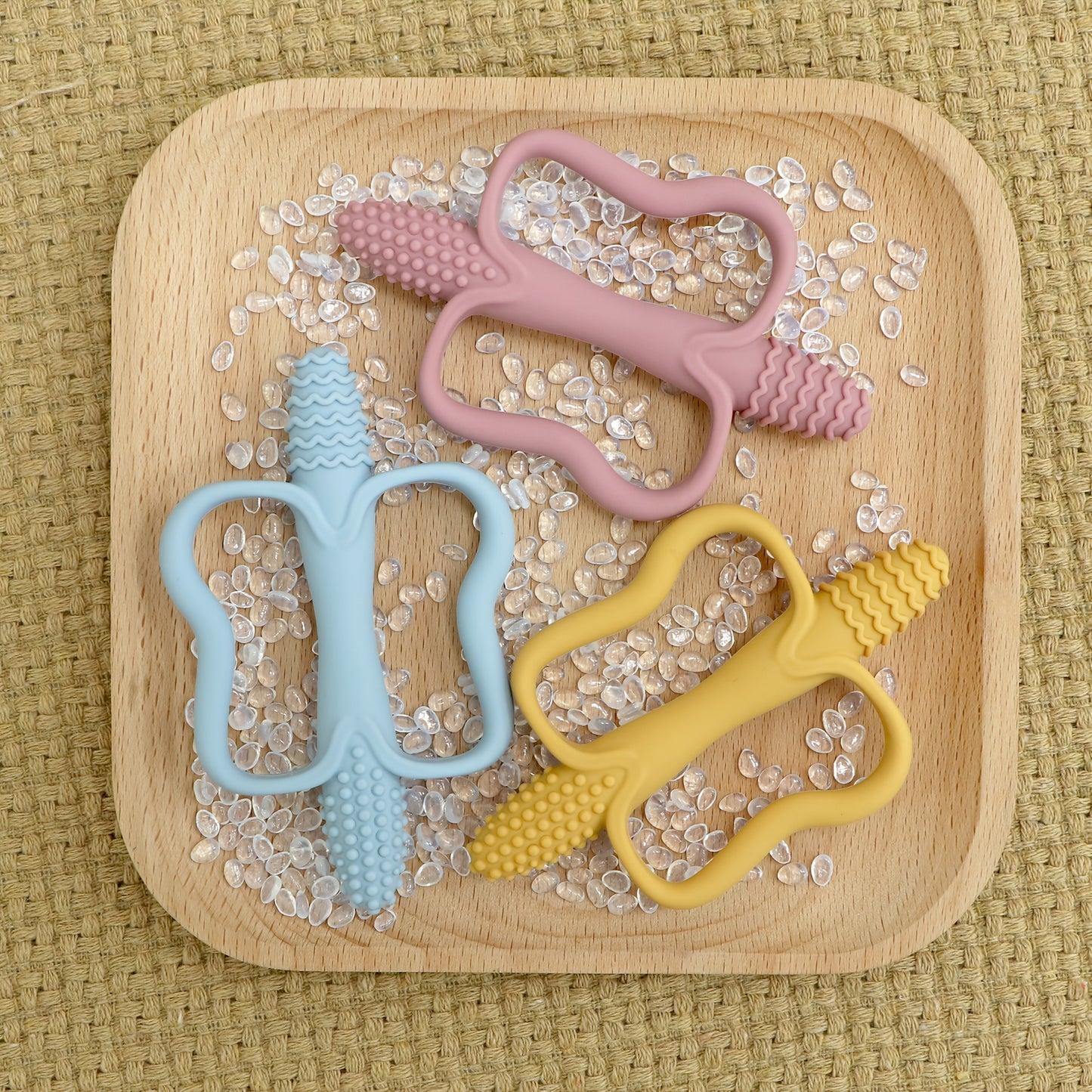 True Bub™ Grippy Pal - Food Grade Silicone Teething Toy