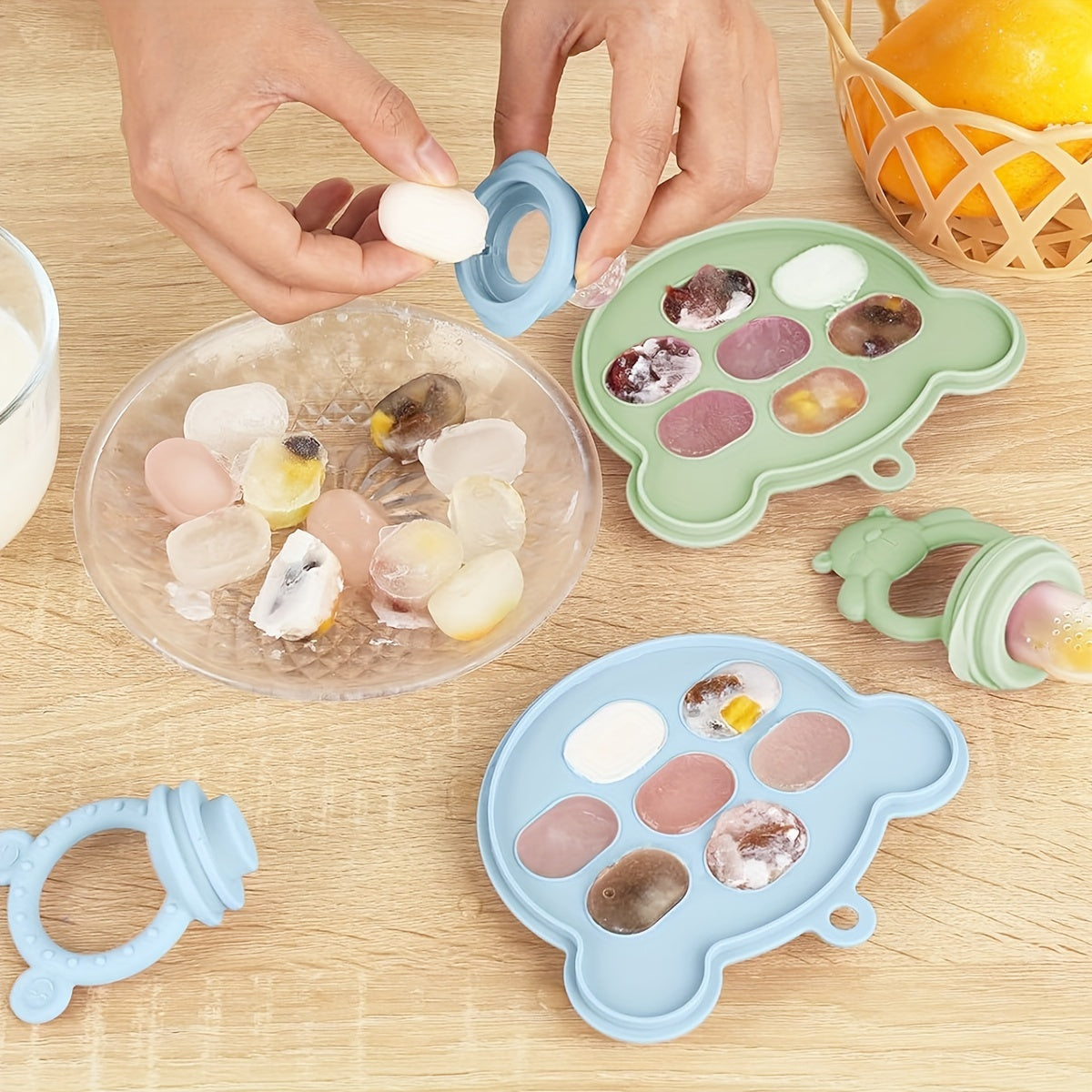 True Bub™ Baby Taste Sensory Set - Silicone Mould Set