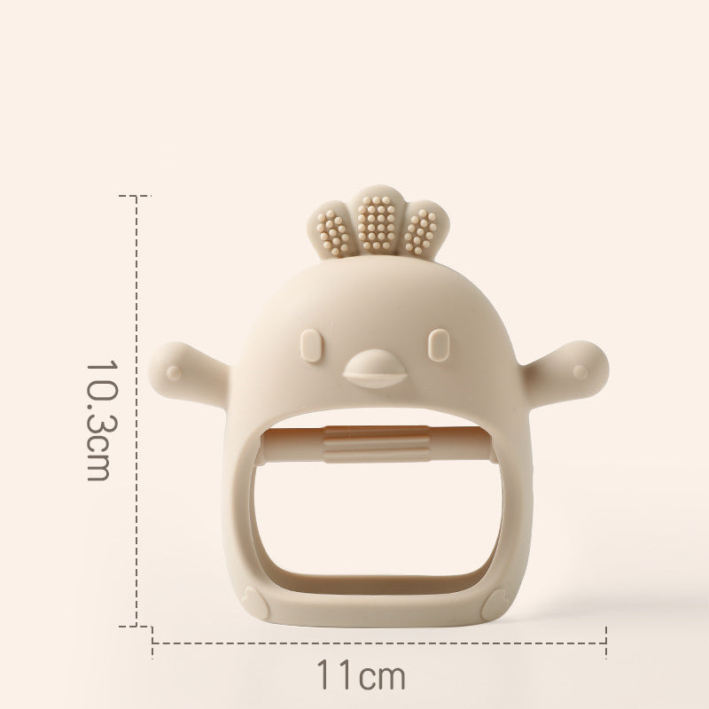 True Bub™ Birdy Soothing Glove - BPA Free Baby Grip Teething Mitten Toy