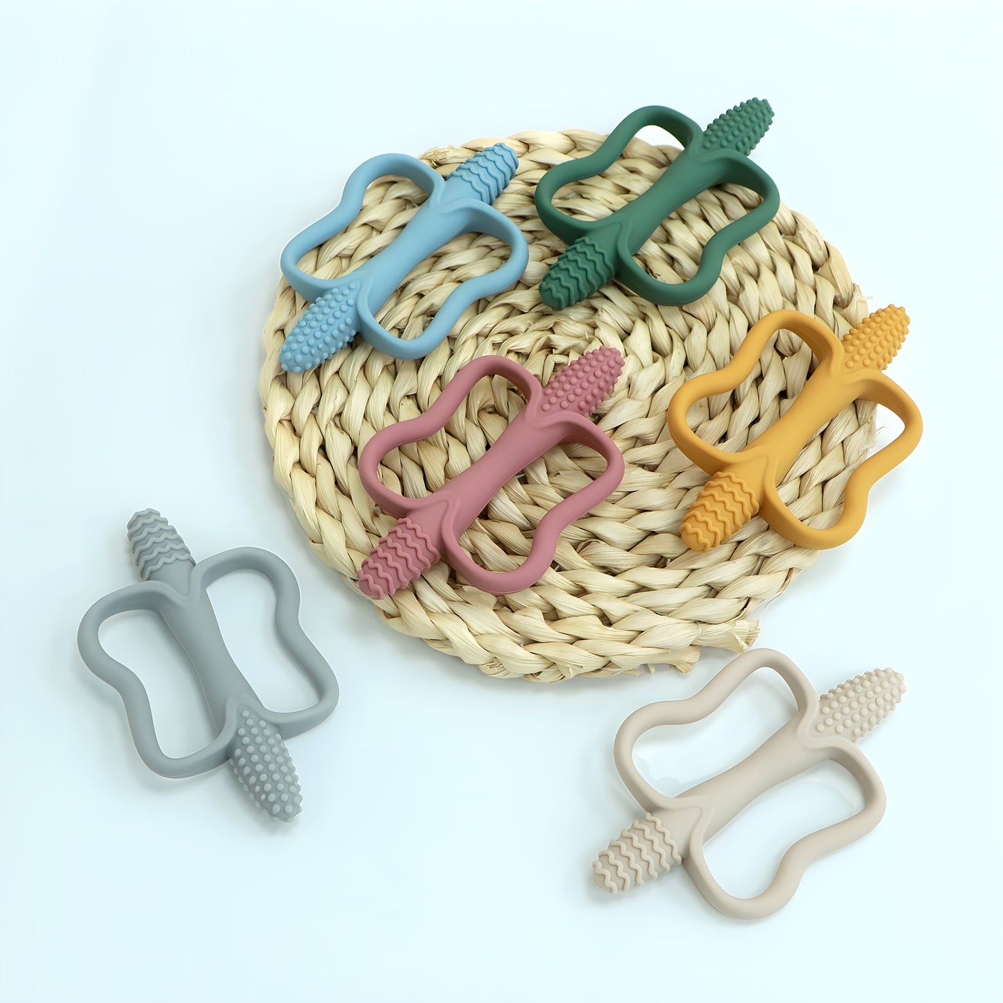 True Bub™ Grippy Pal - Food Grade Silicone Teething Toy
