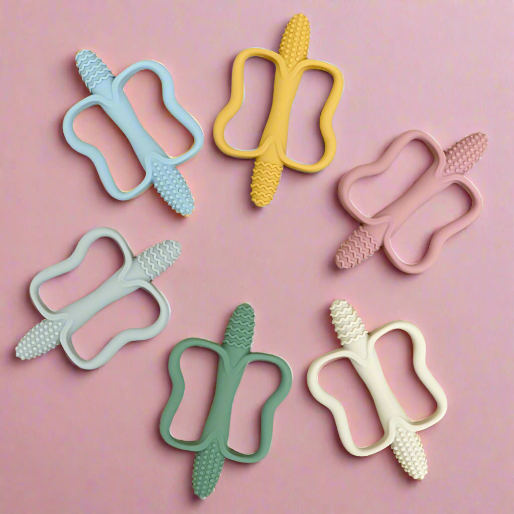 True Bub™ Grippy Pal - Food Grade Silicone Teething Toy