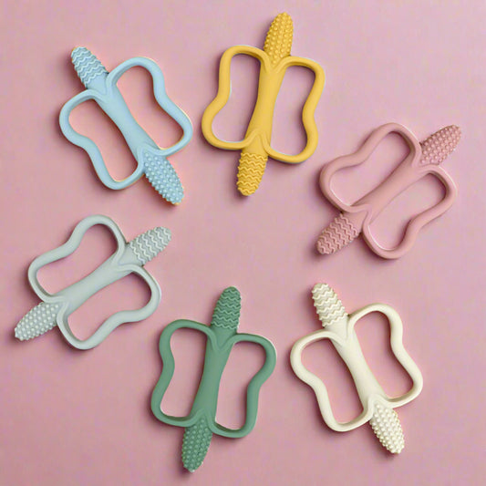 True Bub™ Grippy Pal - Food Grade BPA Free Silicone Teething Toy