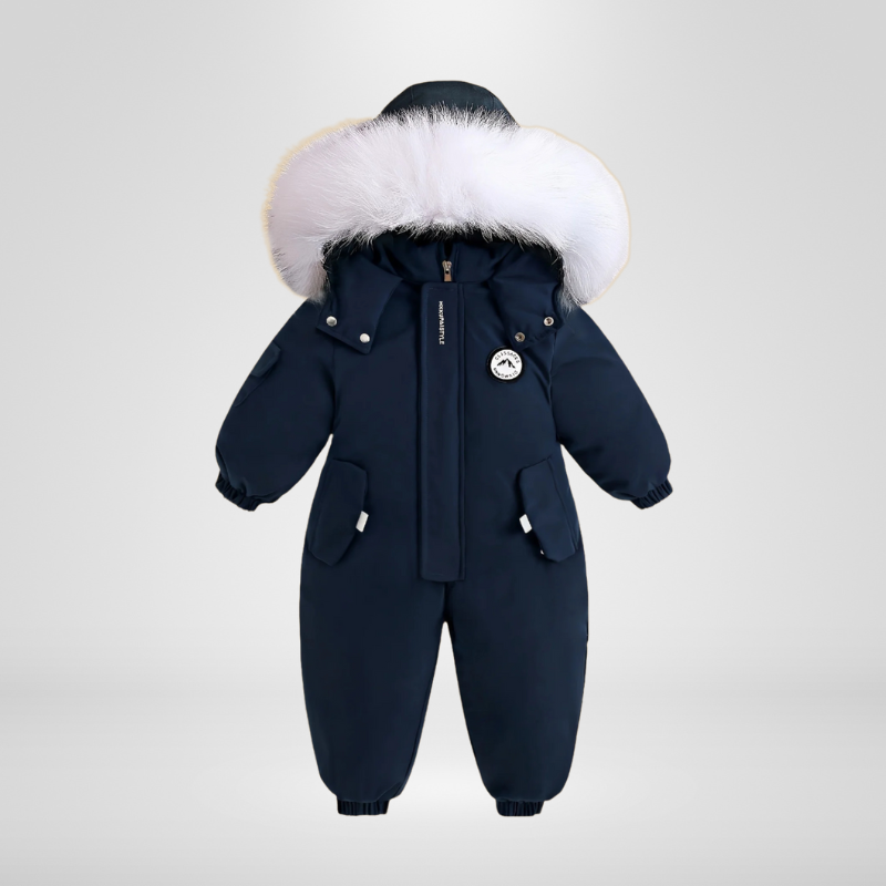 True Bub™ Snug Me Up - Winter Hooded Baby Jacket - Thickened Fleece-Lined Unisex