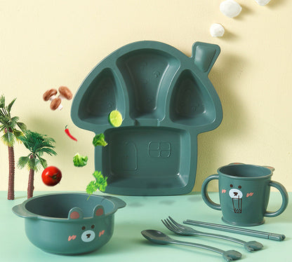 Dinosaur Wonder - Baby Tableware Children's Chopstick Dinnerware Set