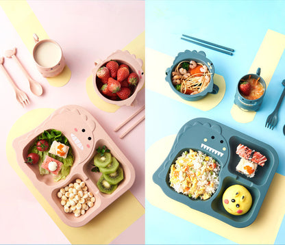Dinosaur Wonder - Baby Tableware Children's Chopstick Dinnerware Set