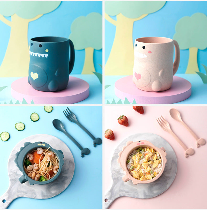 Dinosaur Wonder - Baby Tableware Children's Chopstick Dinnerware Set