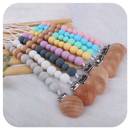 True Bub™ Baby Beads - Silicone Pacifier Clip