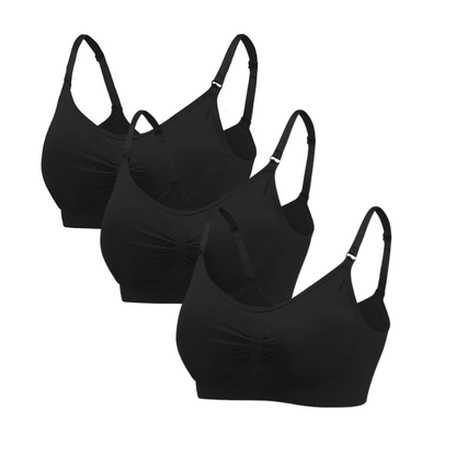 True Bub™ Wireless Supportive Maternity Bra for Breastfeeding Nursing 1-3pk