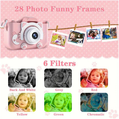 Youngster Snap - HD Camera with Fun Filters Rechargeable