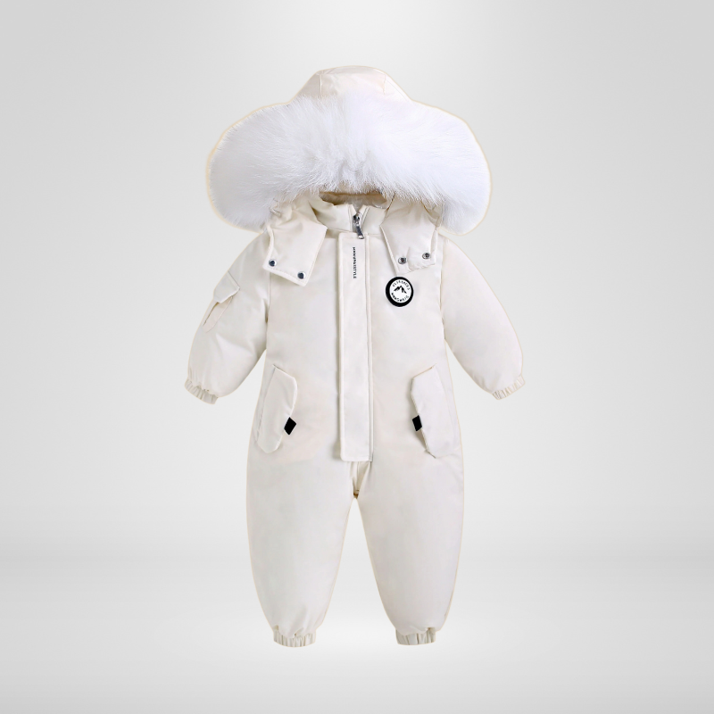 True Bub™ Snug Me Up - Winter Hooded Baby Jacket - Thickened Fleece-Lined Unisex
