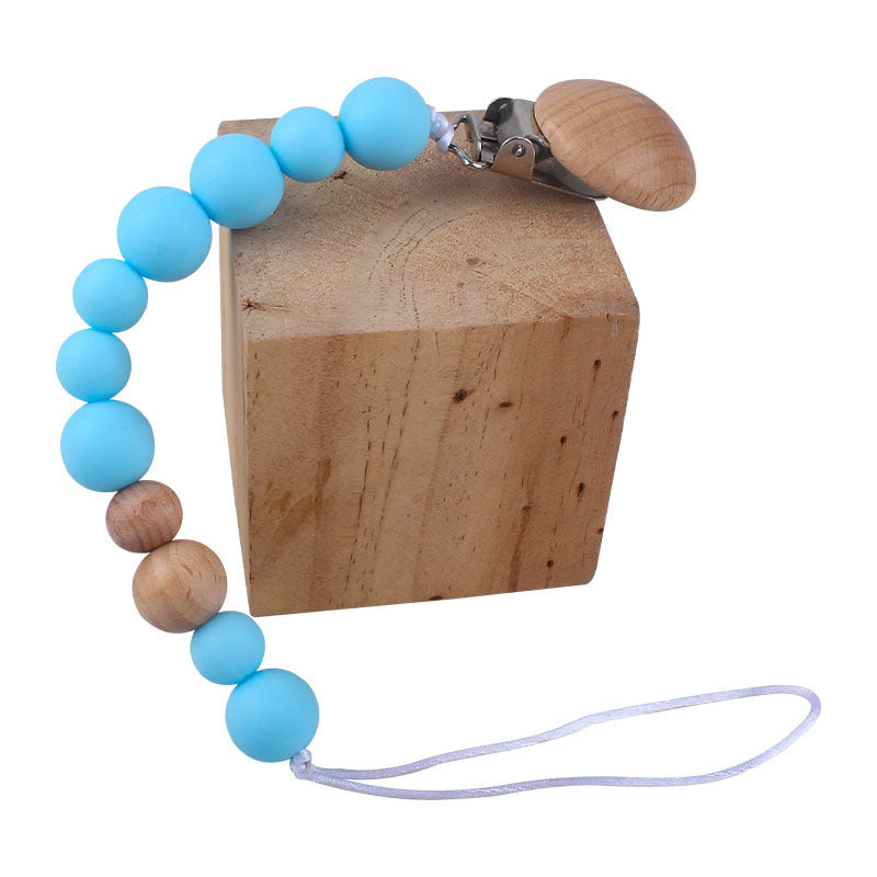 True Bub™ Baby Beads - Silicone Pacifier Clip
