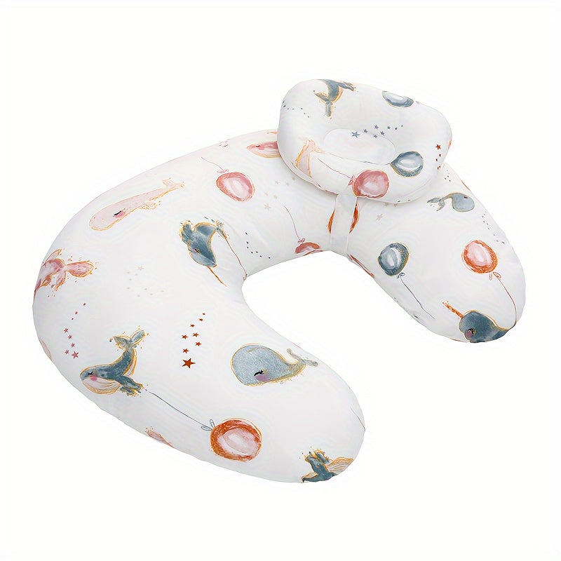 CuddleCush - Nursing Pillow for Moms & Bubs Breastfeeding Pillow (More Patterns)